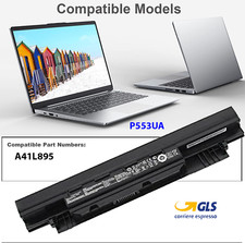 A41L895 Batteria compatibile per notebook computer portatile Asus 14,4V 2600mAh