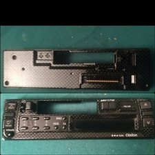 clarion arb-3270r carbon faceplate autoradio frontalino replace 100% funzionante