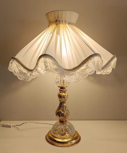 Lampada tavolo luce oro - tavolo, 1