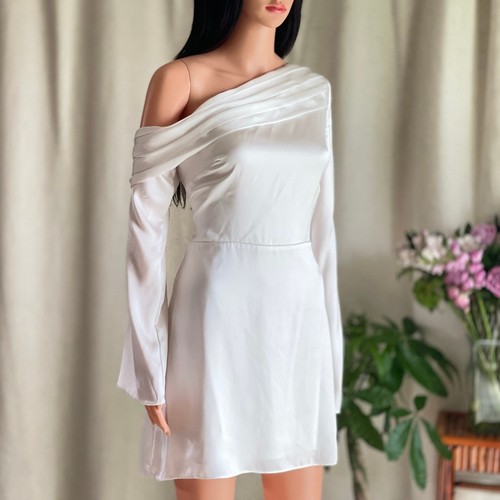 Bhldn mini abito drappeggiato - mini,