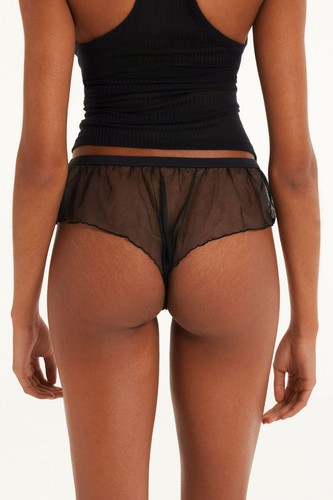 Short culotte tezenis nero - short,