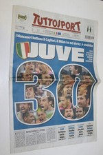 rivista TUTTOSPORT anno 2012 7/05 numero 125 JUVENTUS SCUDETTO 30� + SUPPL
