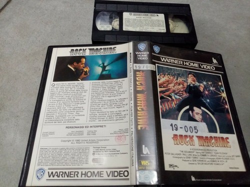 Rock machine vhs - rock,