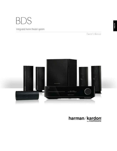 Harman kardon bds manuale del - harman,