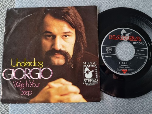 Giorgio moroder underdog - -, 7''