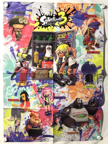 Splatoon amiibo inkling - splatoon, 3