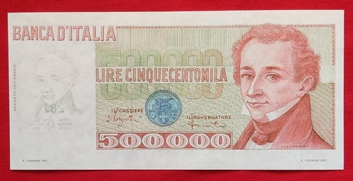 500000 lire leopardi - 500000,