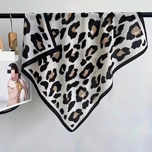 Foulard étole carré - , satin