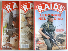 3 RIVISTE - RAIDS - MENSILE DI ADDESTRAMENTO E OPERAZIONI MILITARI - #1