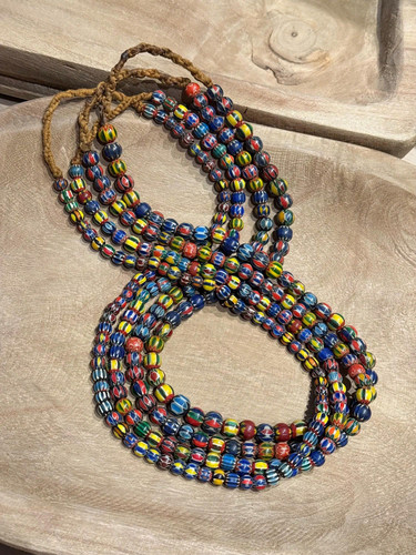 Collana perle vetro - di,