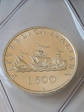 500 lire argento - 500, 1991
