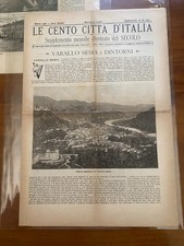 Le Cento città d'Italia - Varallo Sesia, anno 1900  intonso