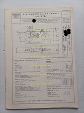 Malanca 50 Testarossa 5m DTR 1974 scheda omologazione DGM Motorizzaz. Facsimile