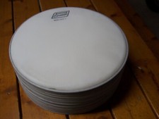 Testa batteria vintage 15" Ludwig Ensemble media rivestita bianca HTF più economica del lotto