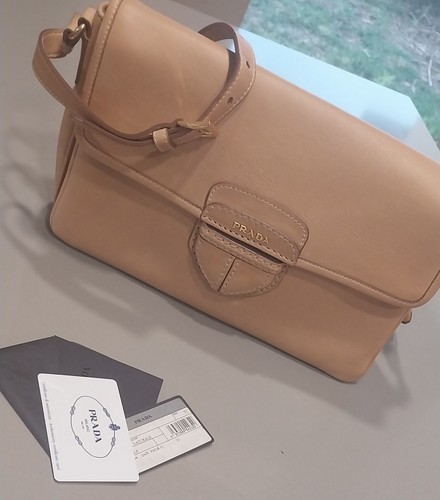 Borsa prada pelle tracolla - pelle,