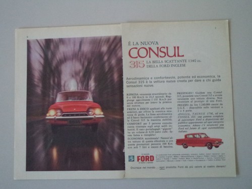 Advertising pubblicità 1961 - advertising,