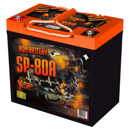 Audio 80a batteria - sp-80a, agm