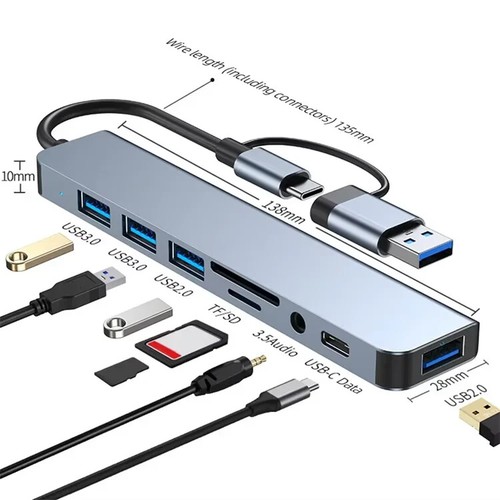Adattatore macbook hub - adattatore, in