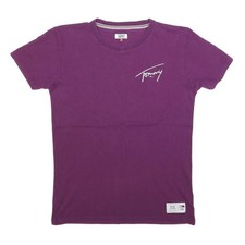 TOMMY JEANS T-Shirt Uomo Viola