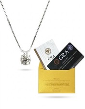 Collana con ciondolo solitario