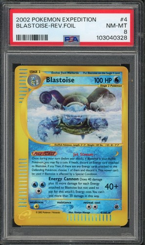 Pokemon psa mt expedition - pokemon, 8