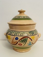 🟠 Ceramica Popolare Puglia GROTTAGLIE orcio capasa vaso dipinto a mano