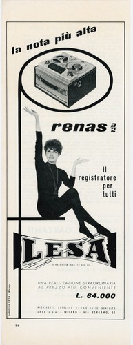 Lesa registratore renas 2 - lesa.,