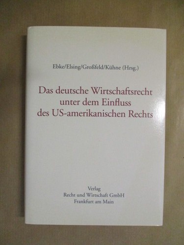 Das deutsche wirtschaftsrecht - deutsche,