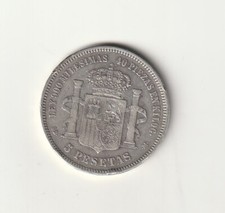 Spagna - 5 Pesetas 1871 (71)