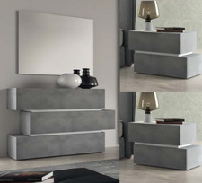 GRUPPO MODULARE A SBALZO COMO'/COMODINI/CINQUINO SISTEMA FRENANTE SOFT CLOSING*