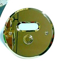 MORELLI PULSANTE CAMPANELLO IN OTTONE TRATTATO AL TITANIO CS4/CPT