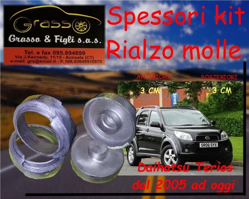 Kit spessori molle rialzo - kit,