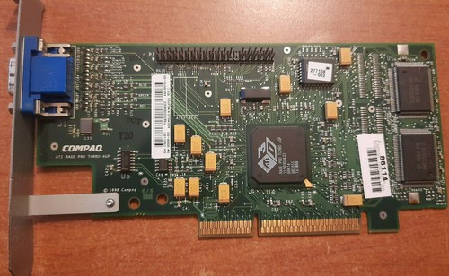 Scheda video agp compaq - compaq, ati