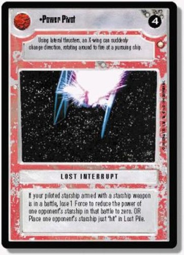 Power pivot star wars ccg - power,
