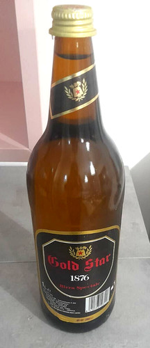 Bottiglia birra speciale gold - birra,
