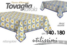 Tovaglia da Cucina Antimacchia Decoro Terra D'Amuri 140 x 180 cm 2 Decori