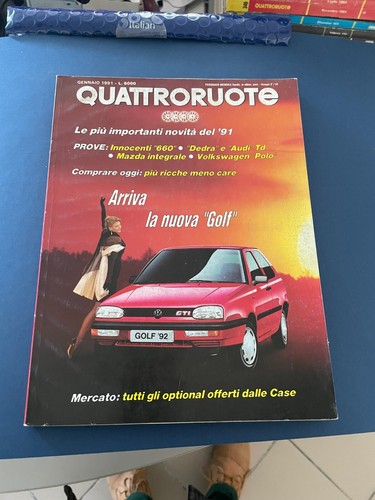 Rivista quattroruote gennaio - rivista,