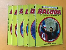 Giallo Pocket presenta BALBOA serie completa 1, 2, 3, 4, 5, 6, Play Press 1994