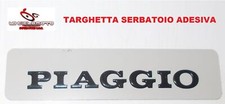 TARGHETTA SERBATOIO PIAGGIO SI