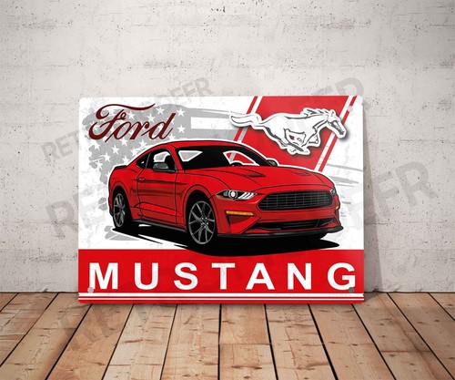 Plaque métal vintage ford