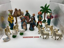 LOTTO PRESEPE STATUINE IN