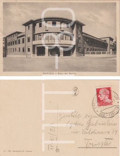 Gorizia casa del - del, balilla