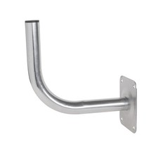 Supporto a parete per antenna satellitare, staffa in acciaio, 20 cm di lunghezza