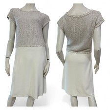 BLUMARINE Vestito abito bianco