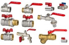 Valvola a sfera con maniglia a