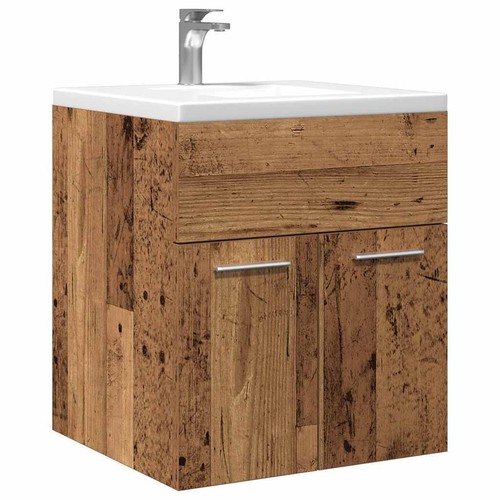 Mobile bagno legno antico - mobile,