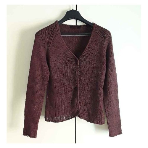 Cardigan marrone donna