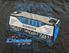 T-shirt maglietta Genz Benz El Diablo nera media RARA!!!