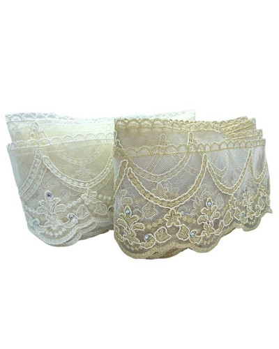 Passamaneria pizzo tulle - passamaneria,