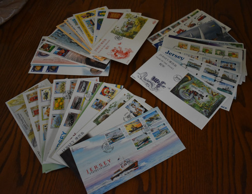 Jersey first day covers - jersey, covers,